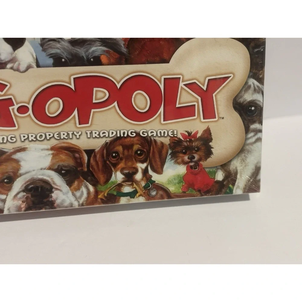 NEW Vintage Dog-Opoly‎ Dogopoly Board Game Monopoly Complete  Original Old Puppy